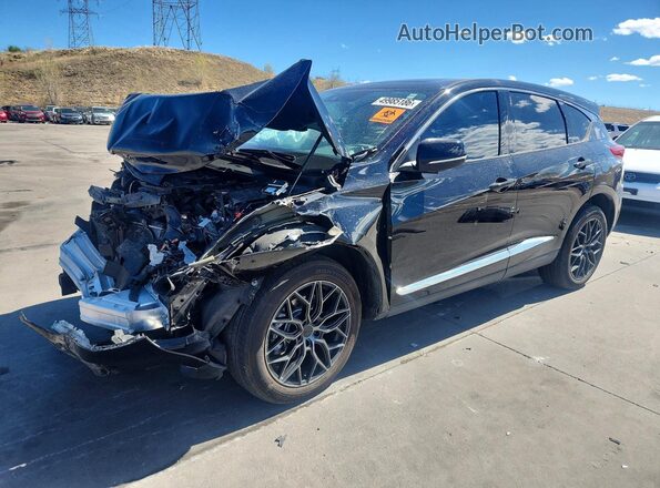 5J8TC2H36PL017278 2023 ACURA RDX Черный Передняя левая четверть