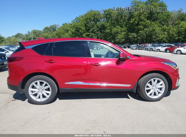 5J8TC2H3XML047508 2021 ACURA RDX Red Rear interior view