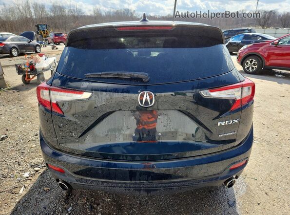 5J8TC2H50ML030234 2021 ACURA RDX Черный Вид сзади