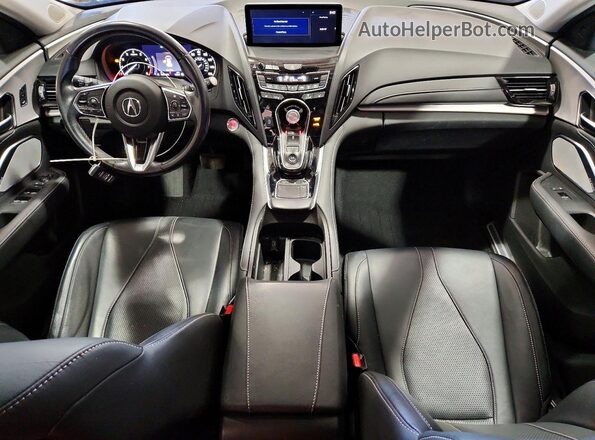 5J8TC2H51ML008131 2021 ACURA RDX Black Widok deski rozdzielczej