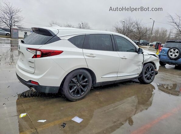 5J8TC2H51ML041453 2021 ACURA RDX White Trasero derecho