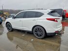 2021 Acura Rdx White vin: 5J8TC2H51ML041453