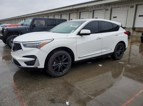 5J8TC2H51ML041453 2021 ACURA RDX White Vista tres cuartos delantera izquierda