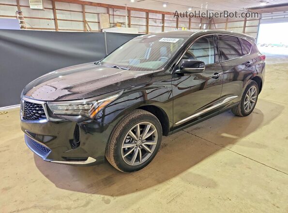 5J8TC2H51RL037006 2024 ACURA RDX Черный Передняя левая четверть