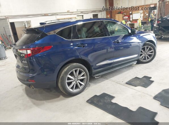 5J8TC2H52LL021243 2020 ACURA RDX Синий Задняя правая четверть