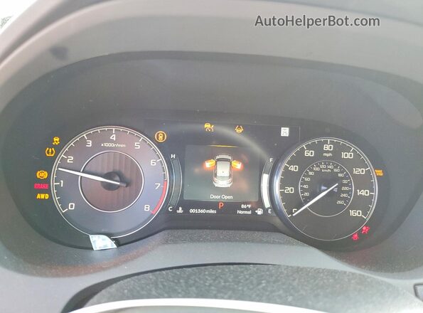 5J8TC2H52TL001414 2026 ACURA RDX Black ხელსაწყოთა პანელის ხედი