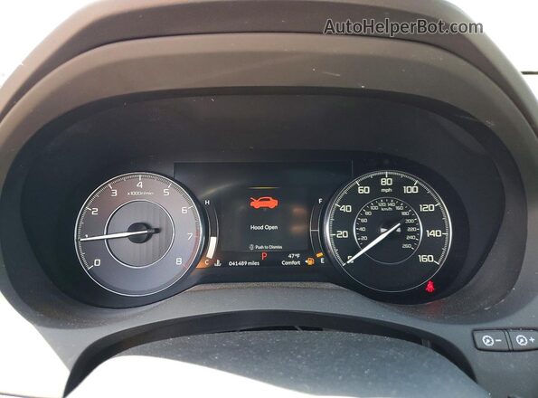 5J8TC2H53KL044870 2019 ACURA RDX Синий Вид щитка приборов