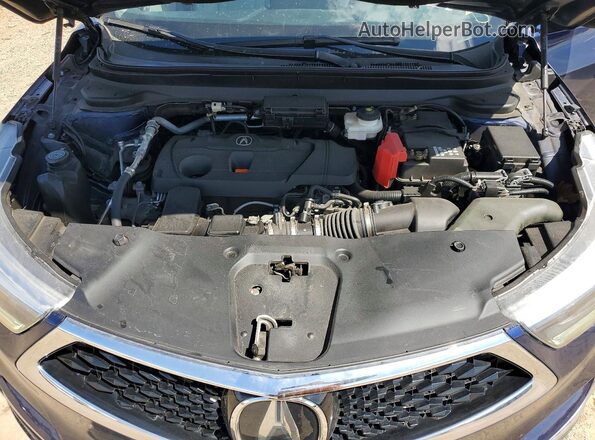 5J8TC2H53KL044870 2019 ACURA RDX Синий Вид задней части салона