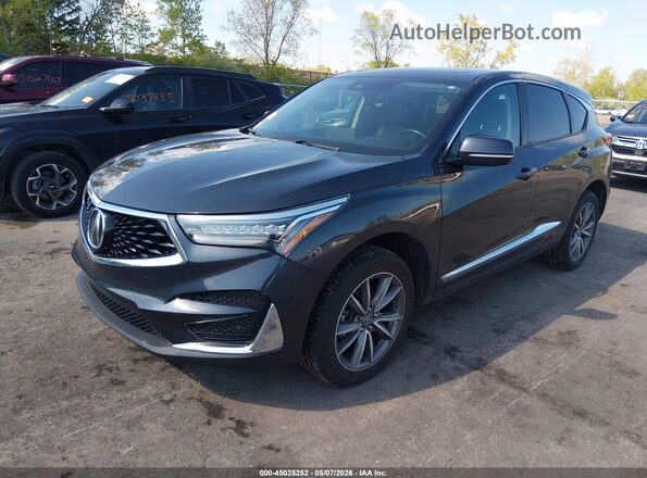 5J8TC2H53ML007787 2021 ACURA RDX Серый Передняя левая четверть