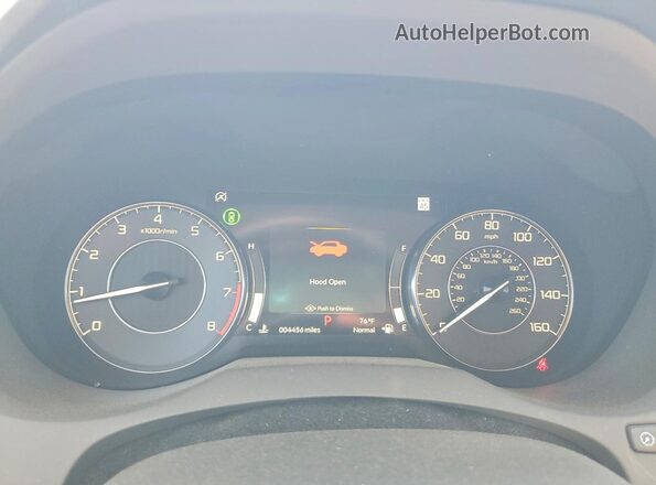 5J8TC2H54SL028385 2025 ACURA RDX Черный Вид щитка приборов