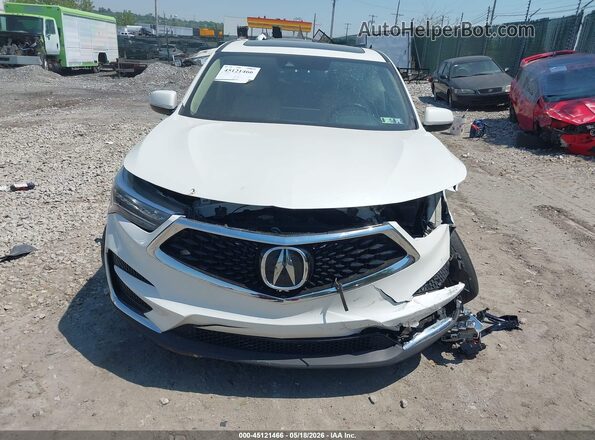 5J8TC2H56KL009594 2019 ACURA RDX White Widok z przodu