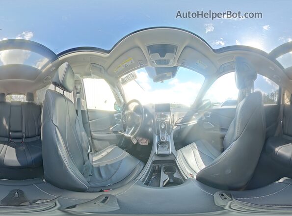 5J8TC2H56LL007698 2020 ACURA RDX White Widok wnętrza 360 stopni