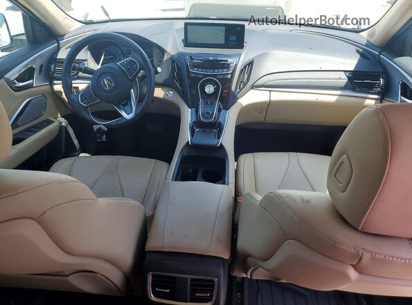 5J8TC2H57LL038376 2020 ACURA RDX Белый Вид панели приборов