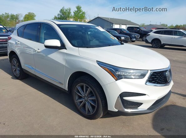 5J8TC2H5XKL016743 2019 ACURA RDX Белый Передняя правая четверть