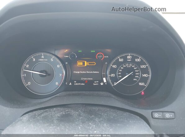5J8TC2H5XKL016743 2019 ACURA RDX Белый Вид задних сидений