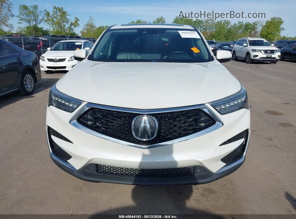 5J8TC2H5XKL016743 2019 ACURA RDX Белый Вид щитка приборов