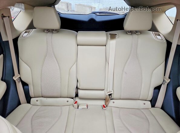 5J8TC2H5XKL034871 2019 ACURA RDX White Widok tylnych siedzeń