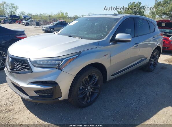 5J8TC2H60LL032735 2020 ACURA RDX Серебряный Передняя левая четверть