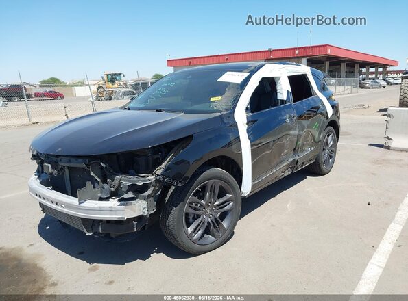 5J8TC2H61LL007505 2020 ACURA RDX Black Front view
