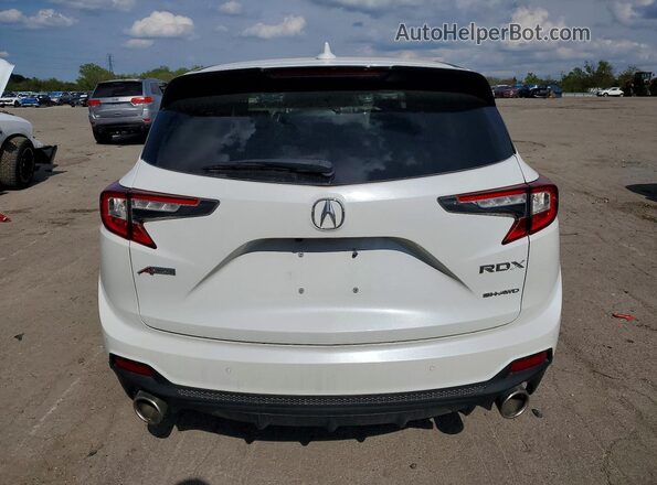 5J8TC2H61LL016432 2020 ACURA RDX White უკანა ხედი