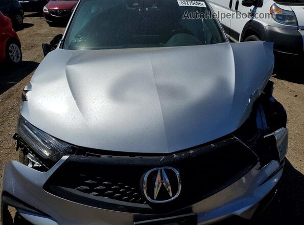 5J8TC2H62LL034065 2020 ACURA RDX Silver უკანა სალონის ხედი