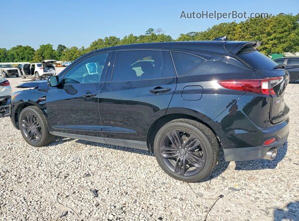 5J8TC2H62ML037436 2021 ACURA RDX Black Trasero izquierdo