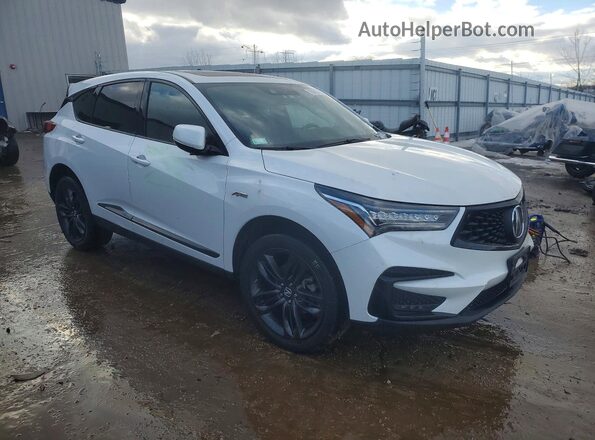 5J8TC2H62ML041471 2021 ACURA RDX Белый Передняя правая четверть
