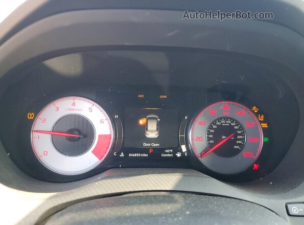 5J8TC2H65ML038936 2021 ACURA RDX Silver ხელსაწყოთა პანელის ხედი