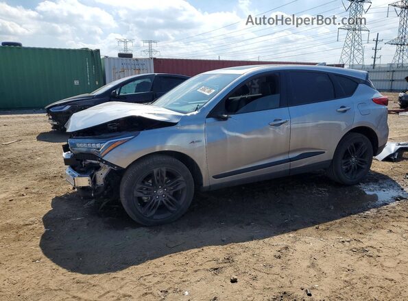 5J8TC2H65ML038936 2021 ACURA RDX Silver წინა მარცხენა ხედი სამი მეოთხედიდან