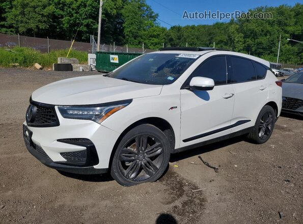 5J8TC2H68ML018664 2021 ACURA RDX Белый Передняя левая четверть