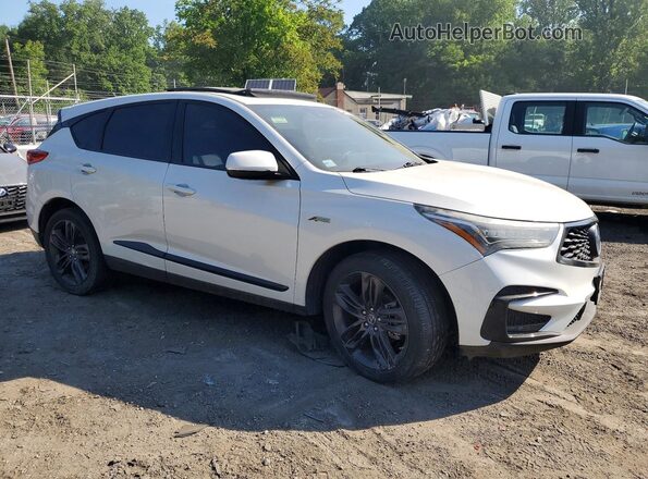 5J8TC2H68ML018664 2021 ACURA RDX Белый Передняя правая четверть