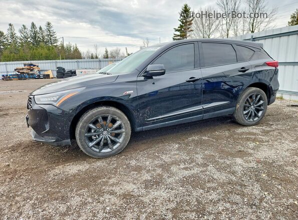 5J8TC2H68SL801643 2025 ACURA RDX Черный Передняя левая четверть