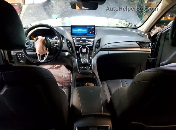 5J8TC2H70ML808646 2021 ACURA RDX Серебряный Вид панели приборов