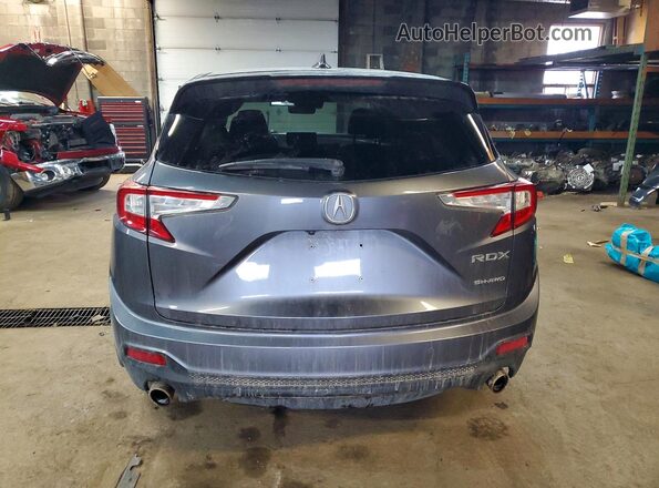 5J8TC2H70ML808646 2021 ACURA RDX Серебряный Вид сзади