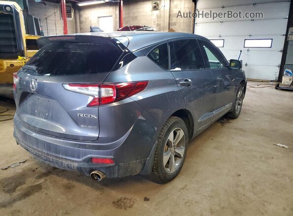 5J8TC2H70ML808646 2021 ACURA RDX Серебряный Задняя правая четверть