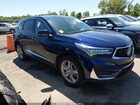 2021 Acura Rdx Advance Package/pmc Edition Blue vin: 5J8TC2H72ML008737