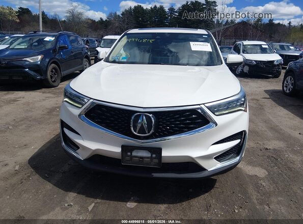 5J8TC2H74KL018019 2019 ACURA RDX Белый Вид щитка приборов