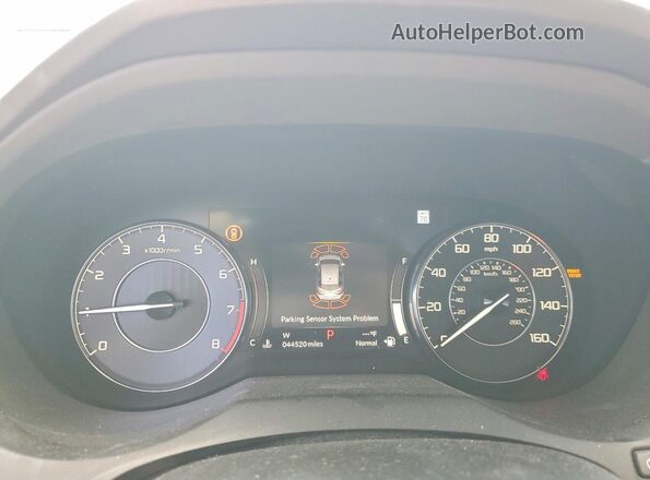 5J8TC2H76RL025337 2024 ACURA RDX White Вид щитка приладів