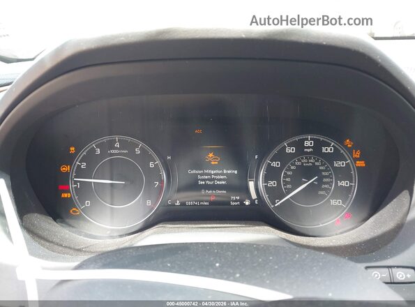 5J8TC2H77KL017205 2019 ACURA RDX Коричневый Вид задних сидений