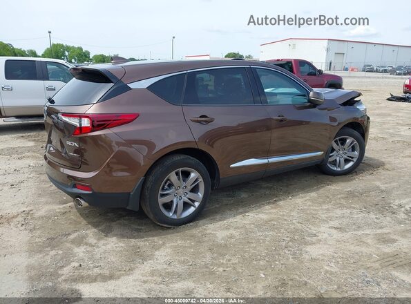 5J8TC2H77KL017205 2019 ACURA RDX Коричневый Задняя правая четверть