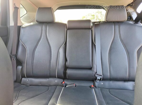 5J8TC2H78LL016842 2020 ACURA RDX Gray უკანა სავარძლების ხედი