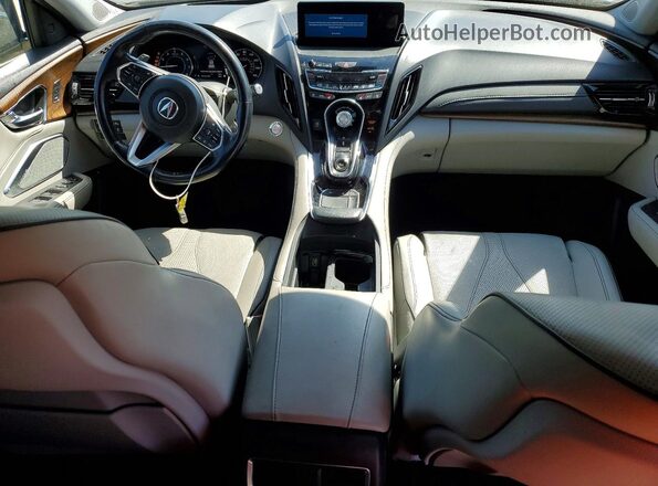 5J8TC2H79ML018178 2021 ACURA RDX Gray Dashboard view
