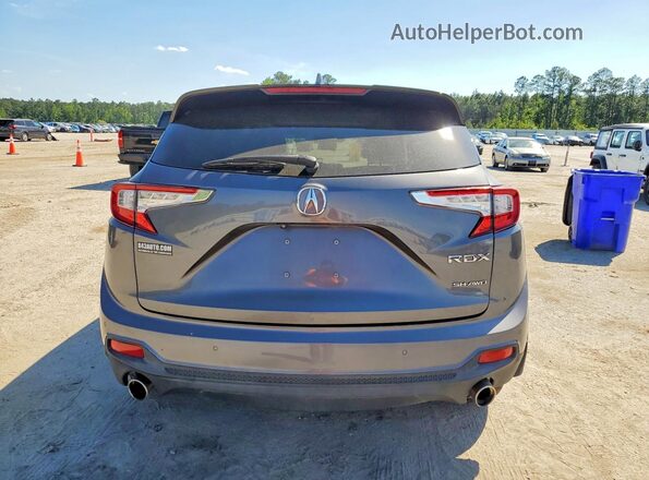 5J8TC2H79ML018178 2021 ACURA RDX Gray Rear view