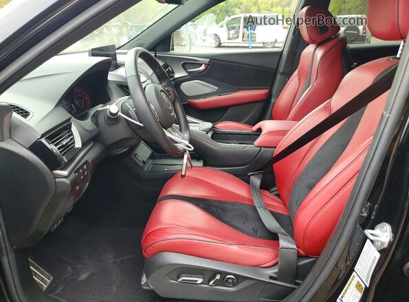 5J8TC2H82PL007357 2023 ACURA RDX Black Widok wnętrza z przodu