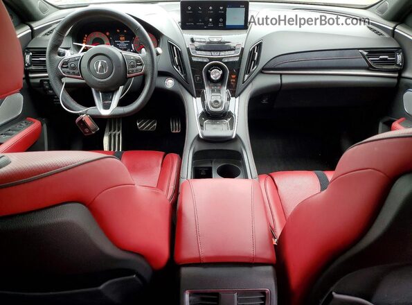 5J8TC2H82PL007357 2023 ACURA RDX Black Widok deski rozdzielczej