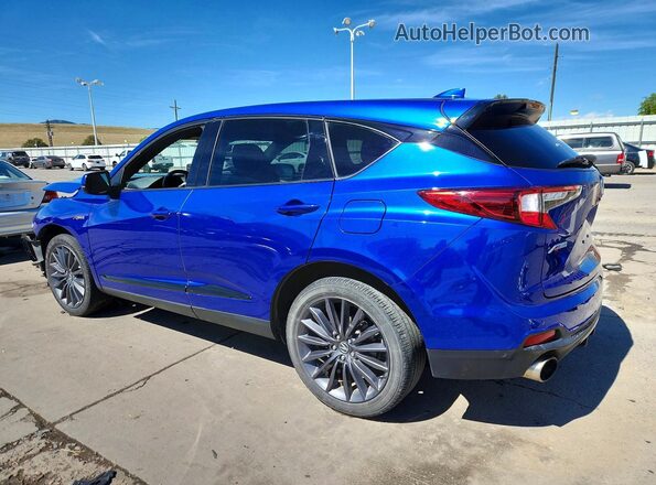 5J8TC2H84PL003519 2023 ACURA RDX Blue Trasero izquierdo