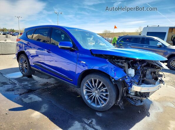 5J8TC2H84PL003519 2023 ACURA RDX Blue Delantero derecho