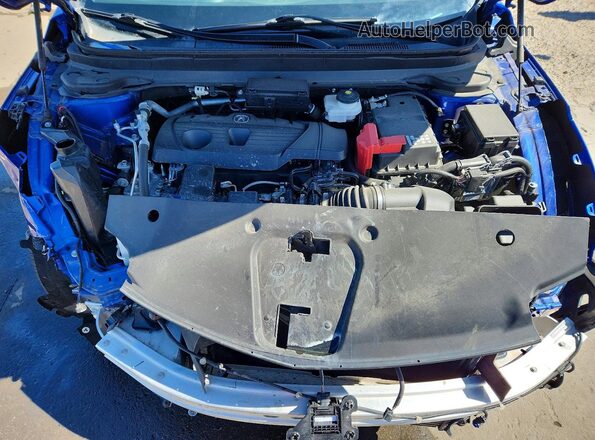 5J8TC2H84PL003519 2023 ACURA RDX Blue Vista del compartimento del motor