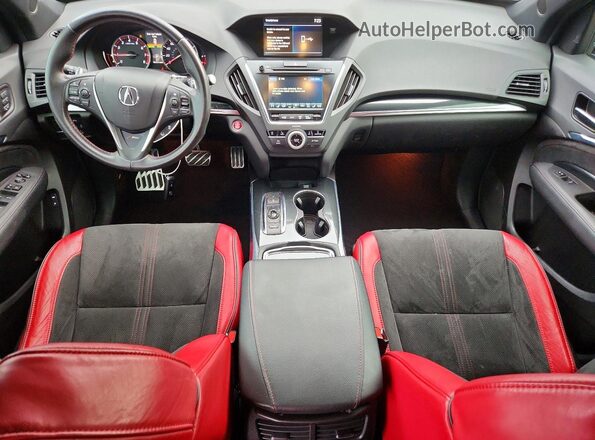 5J8YD4H00LL021034 2020 ACURA MDX Серый Вид панели приборов