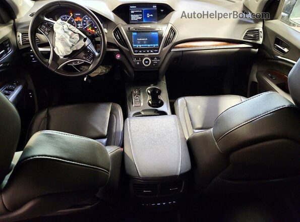 5J8YD4H31LL050830 2020 ACURA MDX Угольный Вид панели приборов